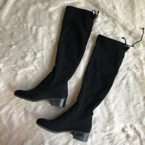 Zara Over the Knee Boots (Black)